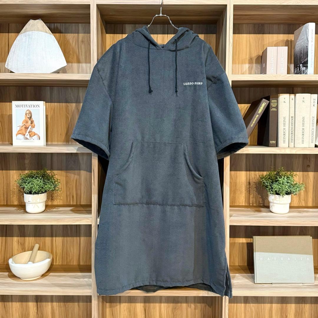 正規品⭐︎LUSSO SURF お着替えポンチョ　グレー　送料込み