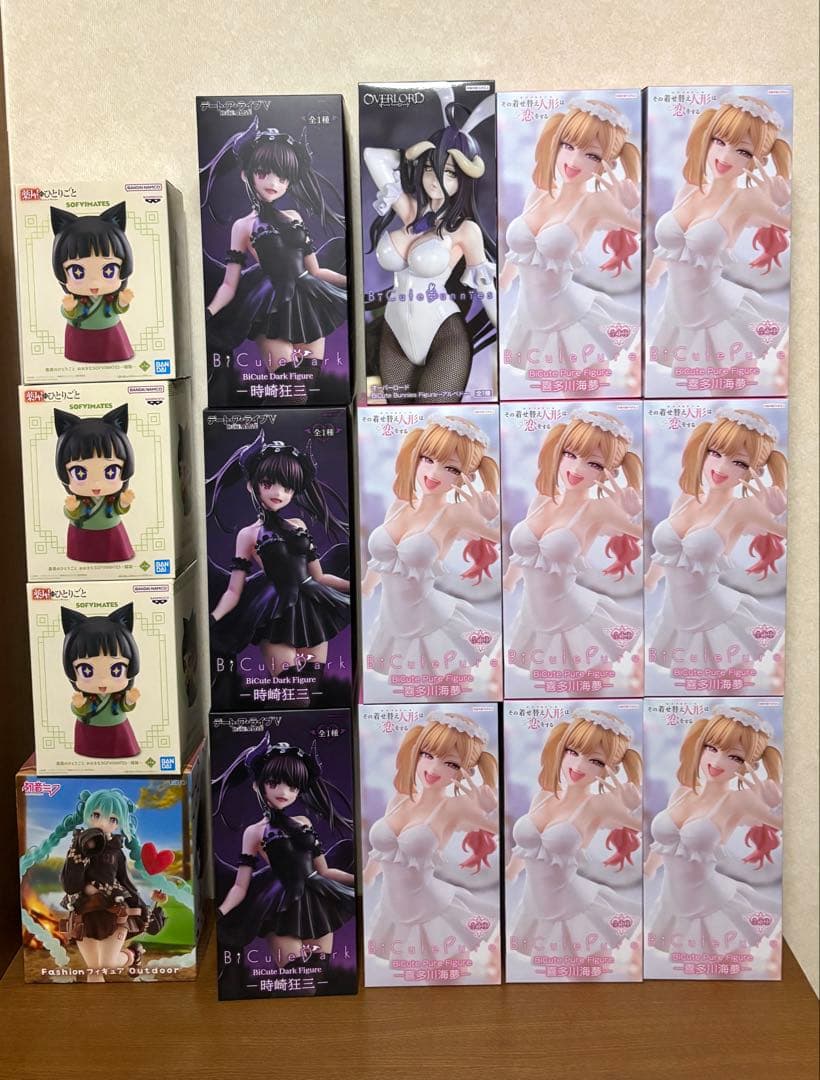 16個セット バニー bicute など プライズフィギュア まとめ売り