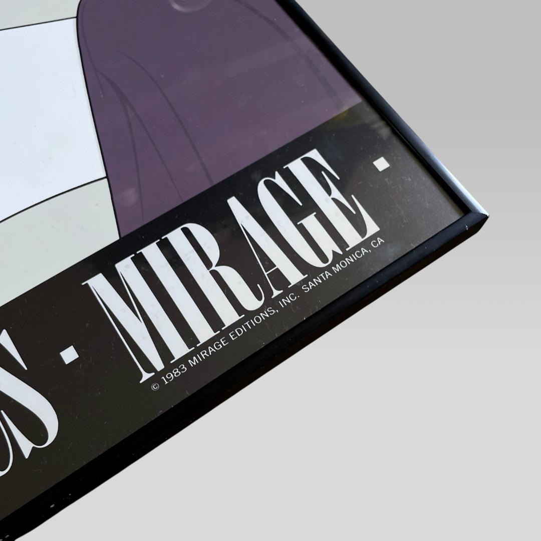 80s【パトリック・ナゲル】Mirage Editions ヴィンテージポスター