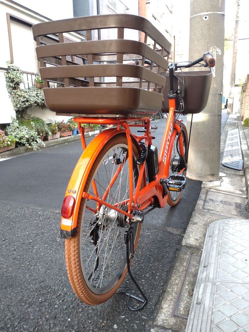 配送可★直接引渡可★カスタム現行型【ステップクルーズe】電動アシスト自転車子供乗