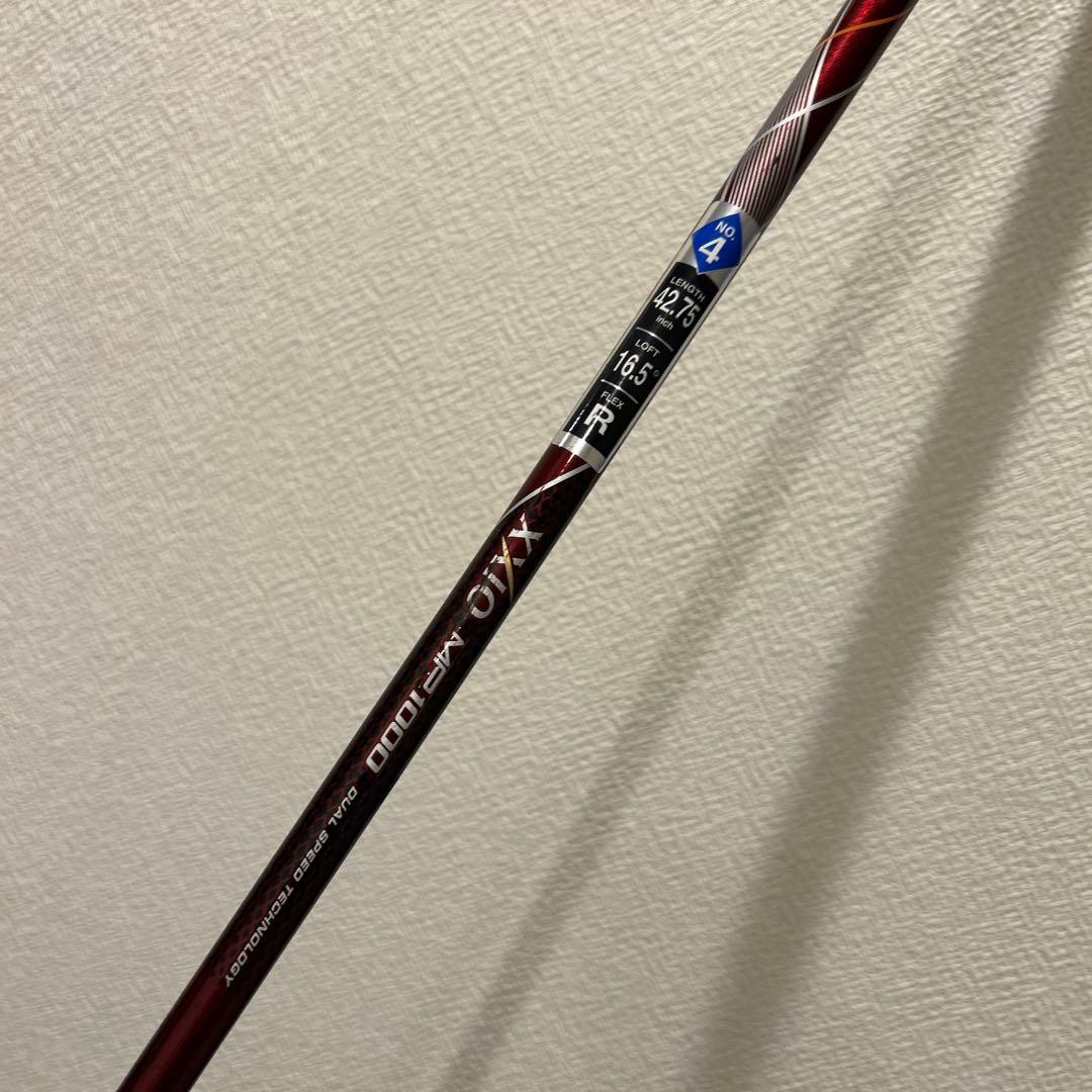 美品　4w XXIO フェアウェイウッド 16.5度　フレックス R