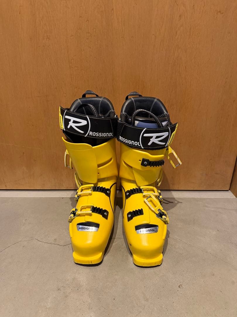 ROSSIGNOL R スキー ブーツ イエロー
