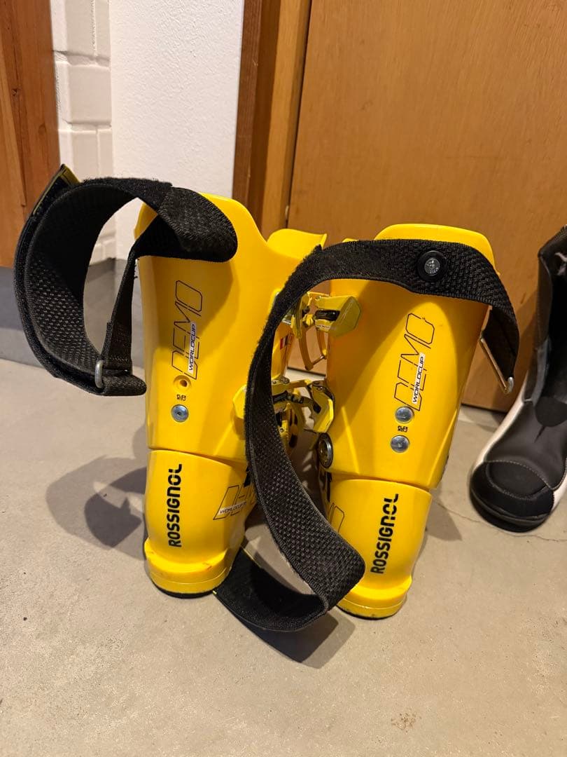 ROSSIGNOL R スキー ブーツ イエロー