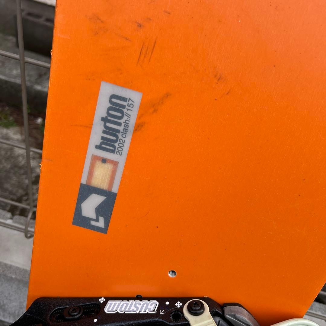 BURTON バートン Clash スノーボード　ケース付き