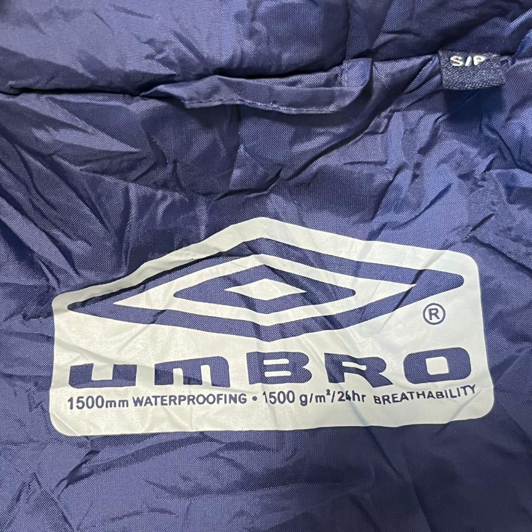 90sUMBROアンブロ オークビルSC 高機能素材ナイロンジャケット紺ネイビー