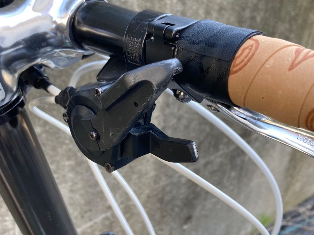 画像273枚 KHS F20T ブルホーンカスタム オーストリッチ輪行バック付