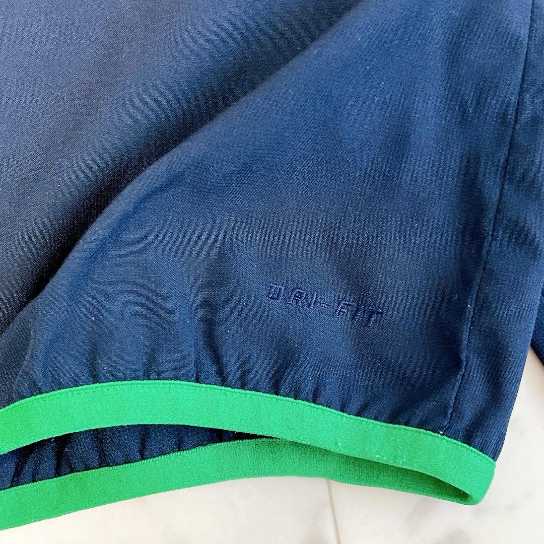 NIKE ナイキ セットアップ M ネイビー ロゴ刺繍 ドライフィット