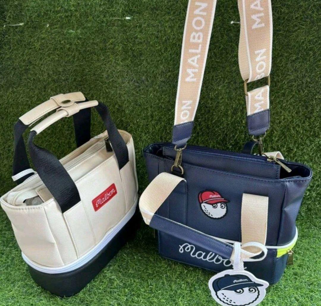 Malbon ゴルフ カートバッグ マルボン ゴルフバッグ 2way
