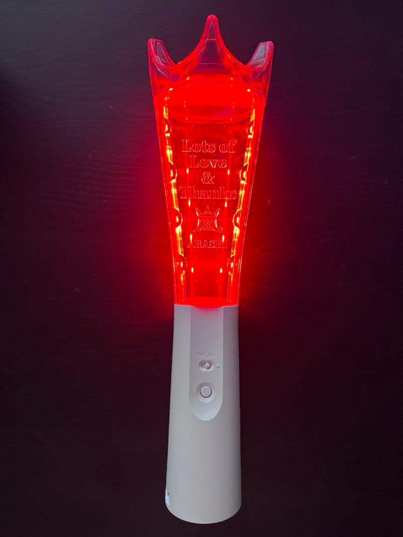 嵐 ARASHI LIVE TOUR 2026 ペンライト 銀テープ　1本セット