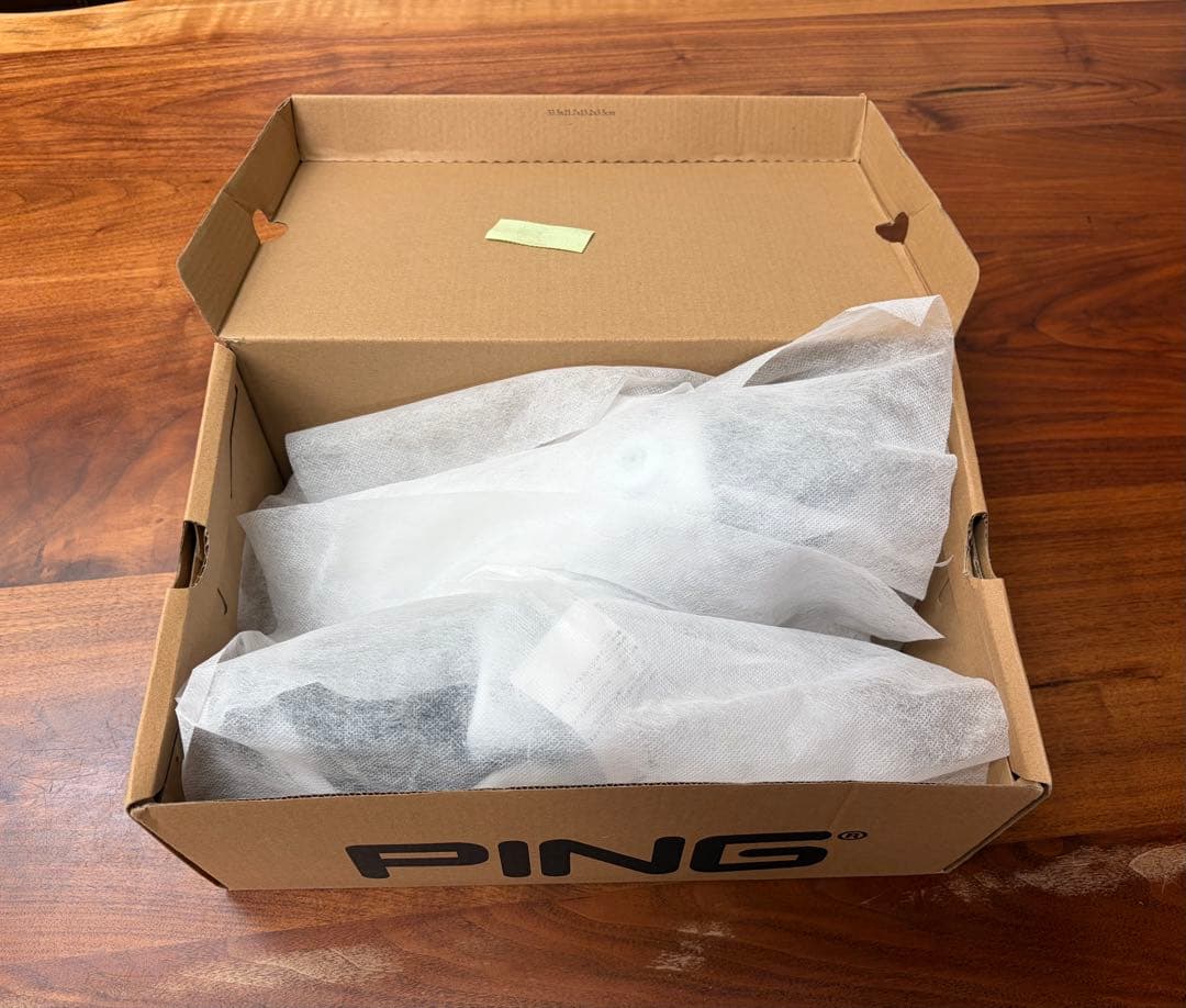 【新品】PING ゴルフシューズ 26cm ダイヤル式 ホワイト