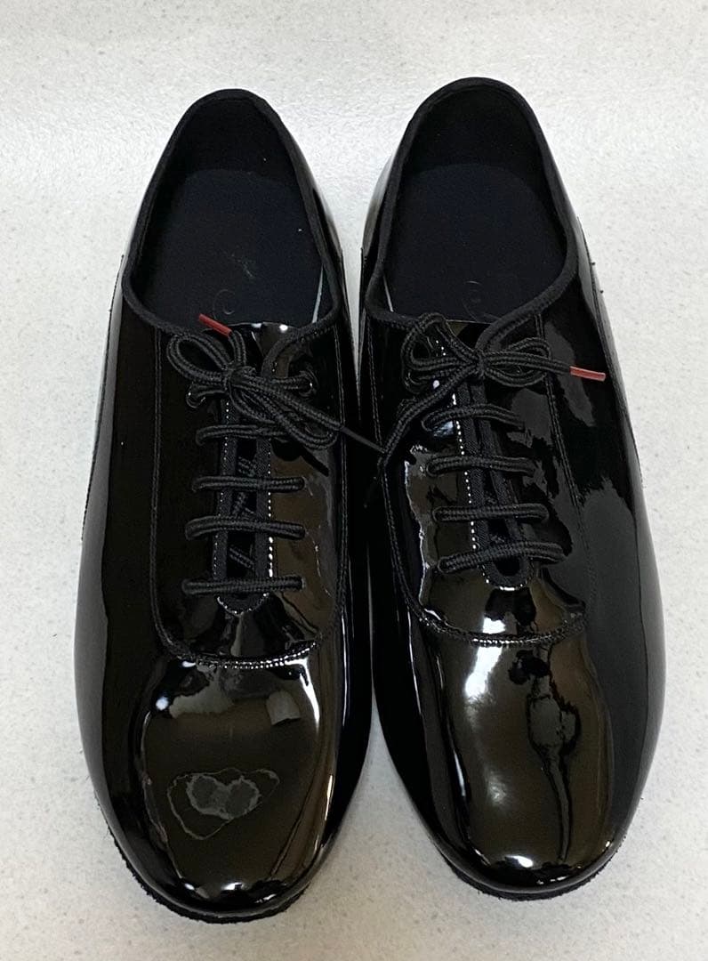 新品⭐️BD社交ダンスシューズ　メンズモダンシューズ　スタンダード 45 エナメル
