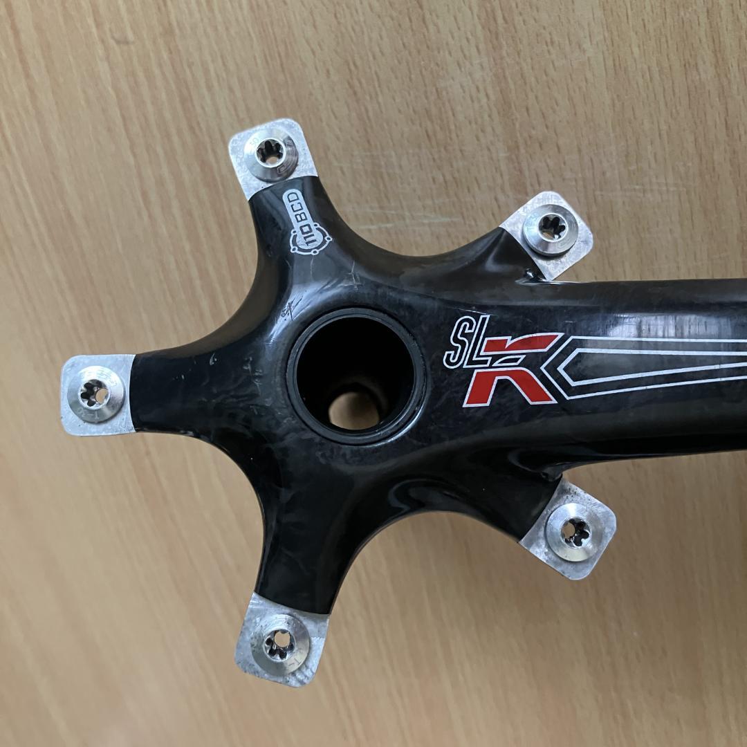 FSA SL-K カーボンクランクセット 170mm 34/50T（純正リング）