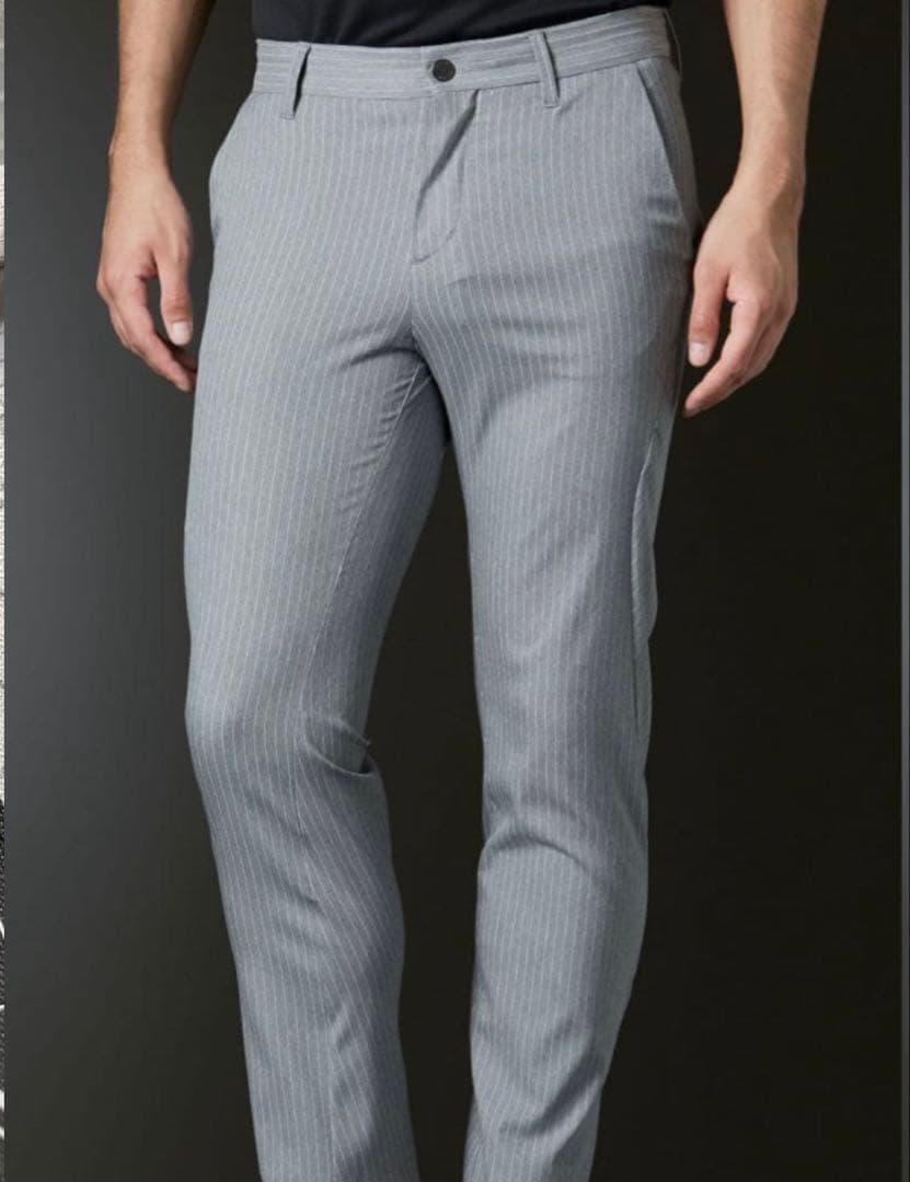 【美品】デサントゴルフ パンツ グレー 79 Mサイズ