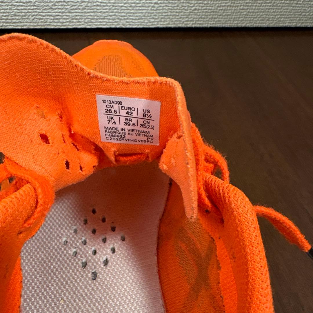 【美品】　asics ソーティーマジックrp6 26.5cm オレンジ