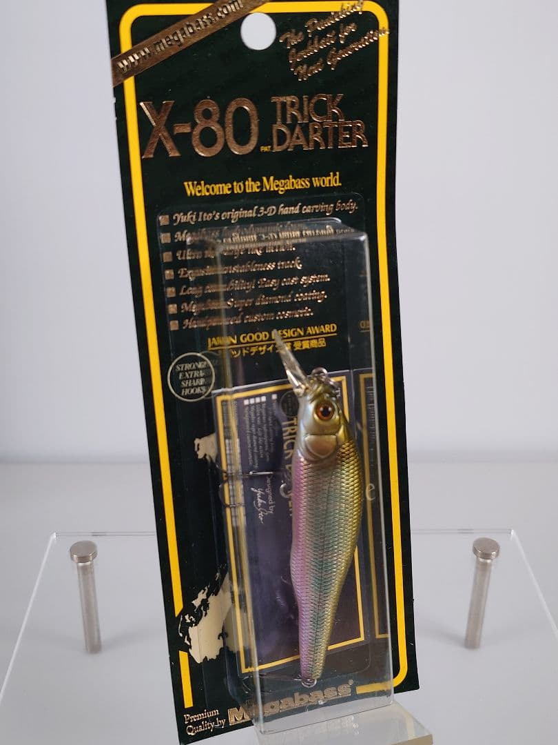 メガバス ito X-80トリックダーター 和銀オイカワ 新品未開封