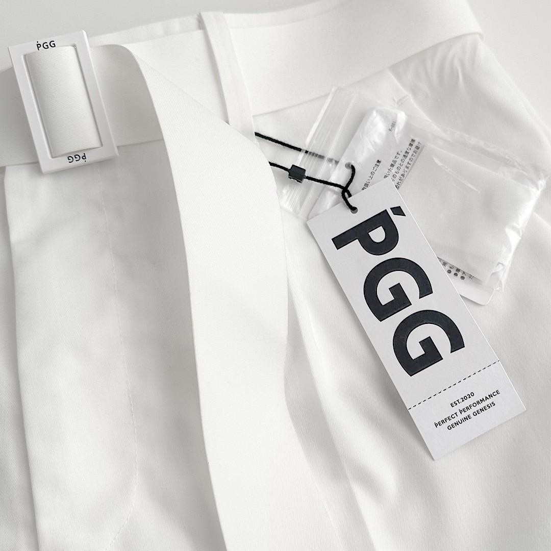 367 PGG 特売品！定価30,800円 メンズ ハーフパンツ白 4 M
