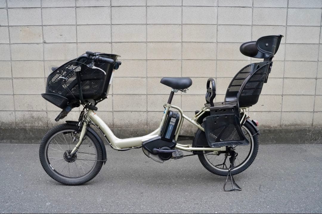 電動自転車 ヤマハ 20インチ 子供乗せ アシスト 中古 030201