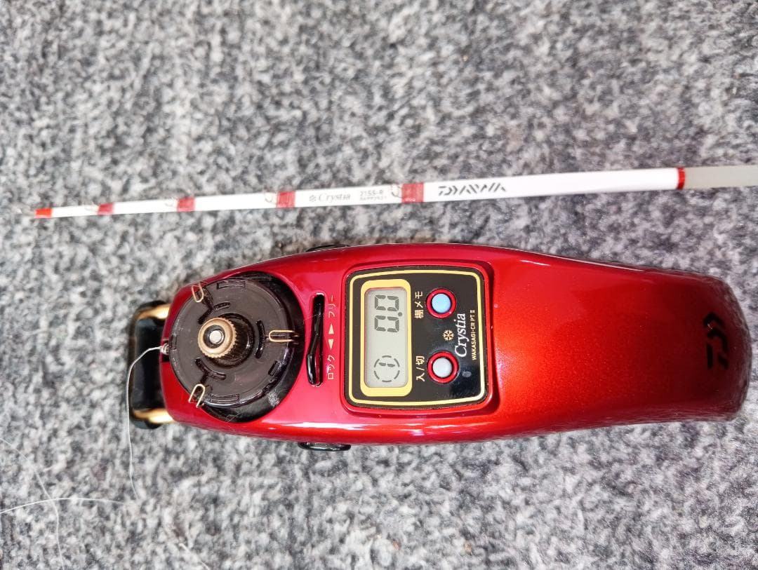 ワカサギ釣りダイワ電動リール