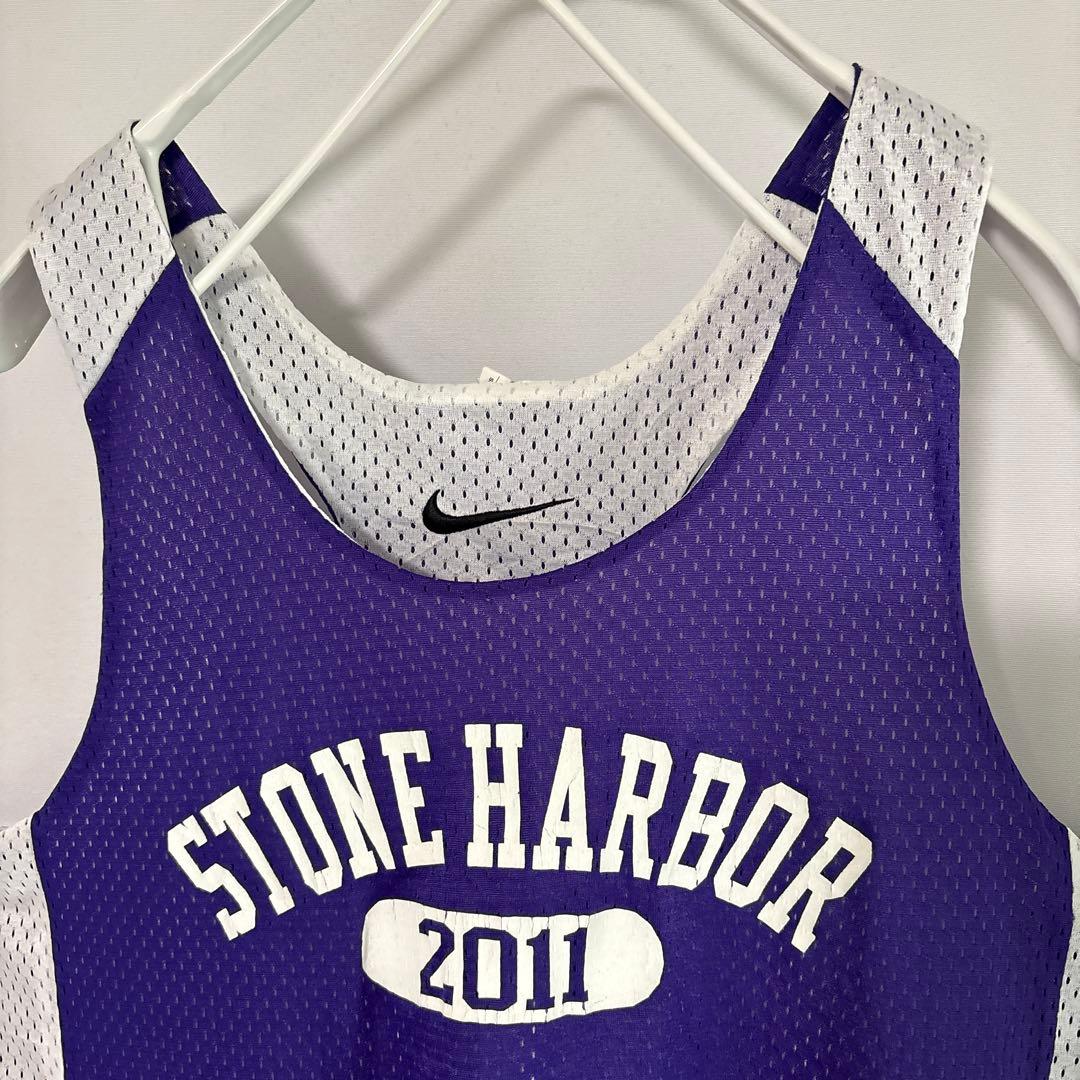 OLD NIKE リバーシブル メッシュ タンクトップ STONE HARBOR