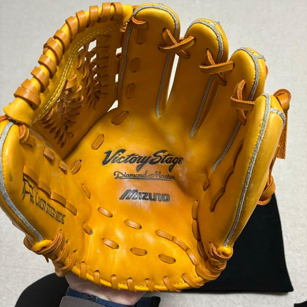 【未使用】Mizuno Victory Stage 軟式グローブ 収納袋付