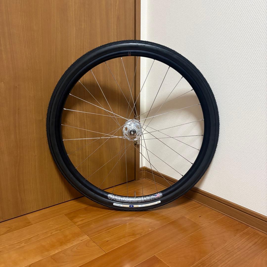 650b ピスト用ホイール前後 VELOCITY DURA-ACE