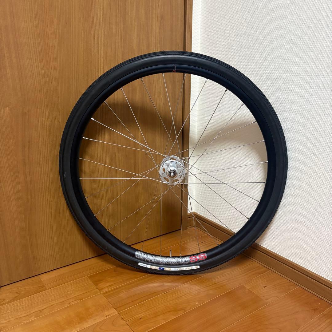 650b ピスト用ホイール前後 VELOCITY DURA-ACE