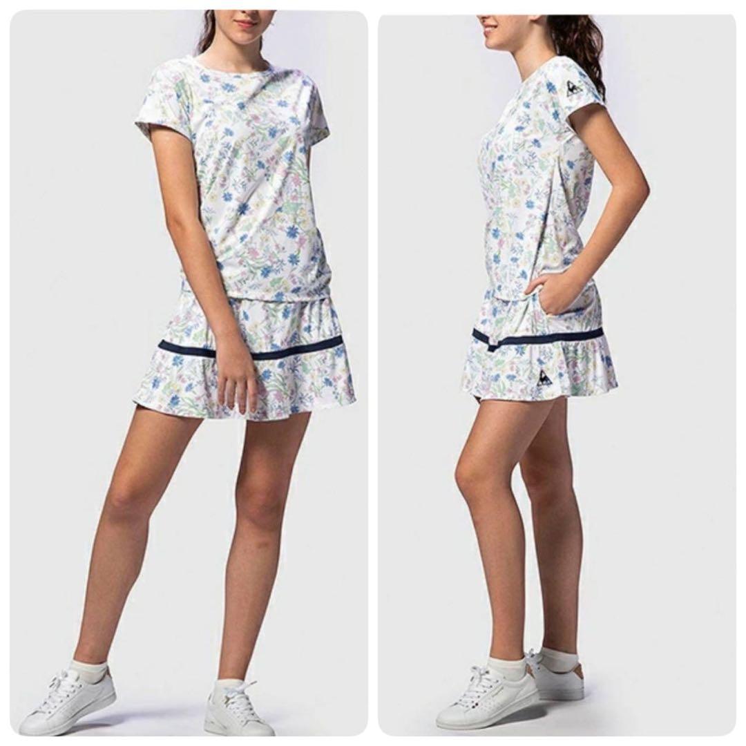 【美品】LE COQ SPORTIF テニス スコート カットソー セットアップ
