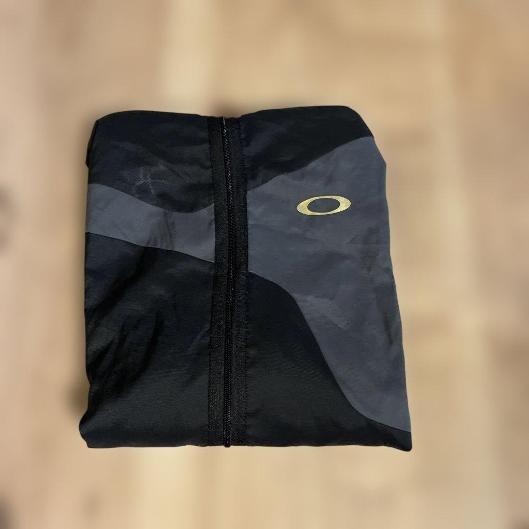 OAKLEY フード付きジャージ上下セット M,L ブラック