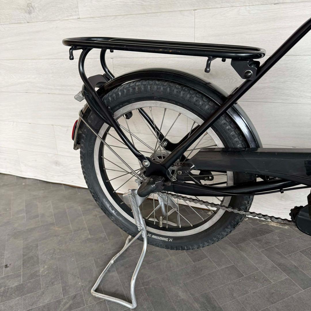電動アシスト自転車 ブラック バスケット付き