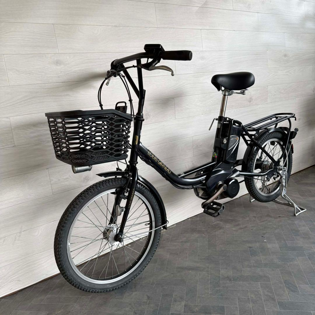 電動アシスト自転車 ブラック バスケット付き