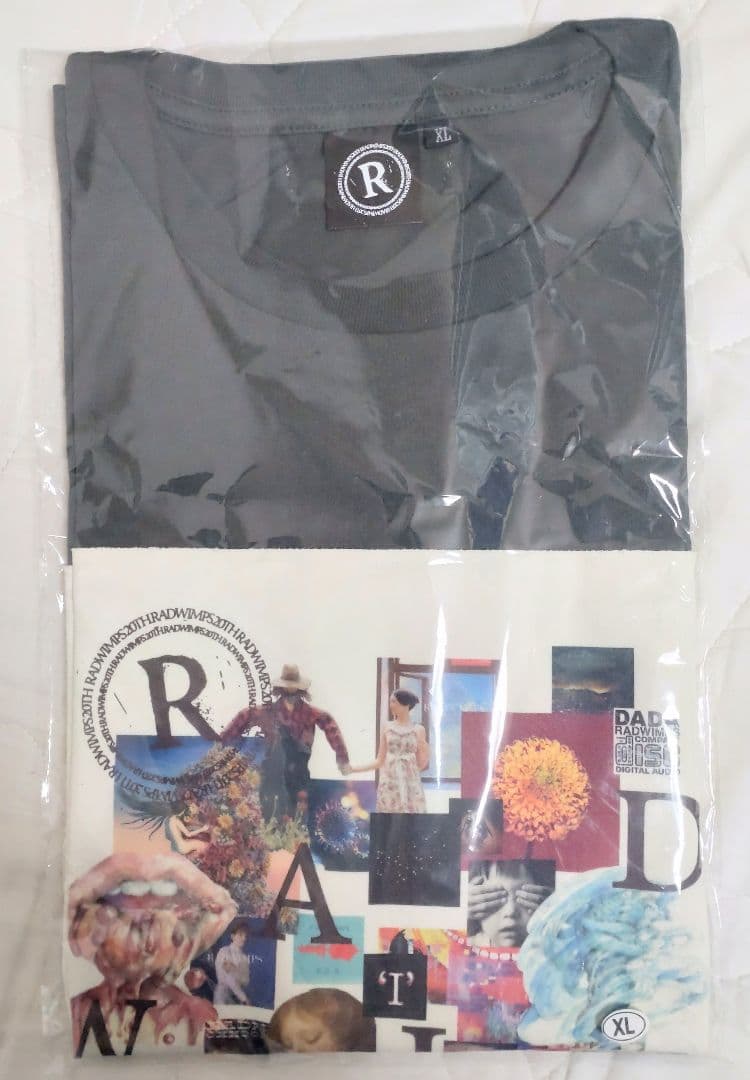 私たちはまだRADWIMPSを知らない コラージュTシャツ XLサイズ 未開封