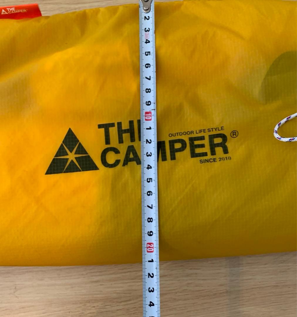 [新品未使用] THE CAMPER タープ　キャンプ　イエロー