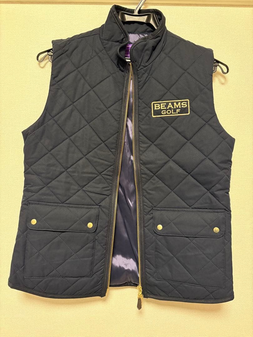 BEAMS GOLF チェック柄の服&ベストセット