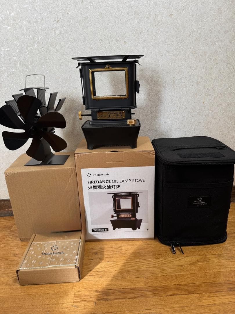 【新品】ThousWindsファイヤーダンス＋カスタムガラス＋ファン＋ケース