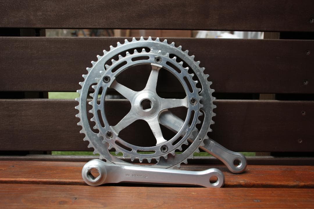 パーツ Campagnolo STRADA CRANKSET DE ROSA PANT
