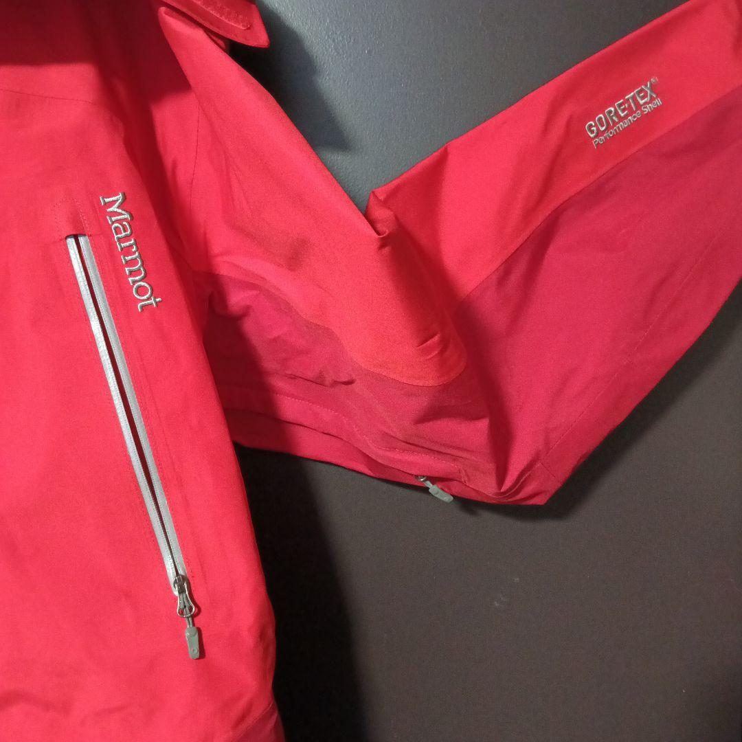 Marmot レッド フルジッパーウェア