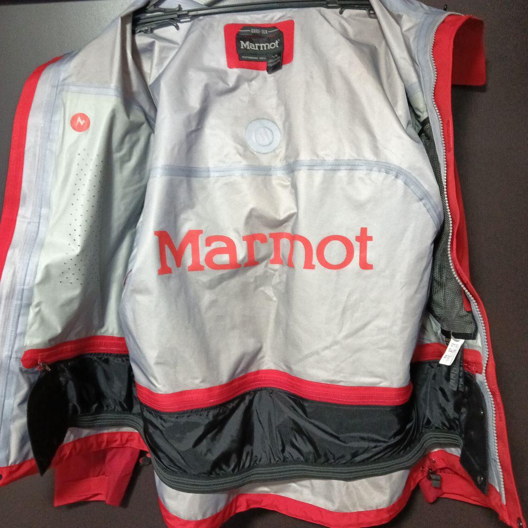 Marmot レッド フルジッパーウェア