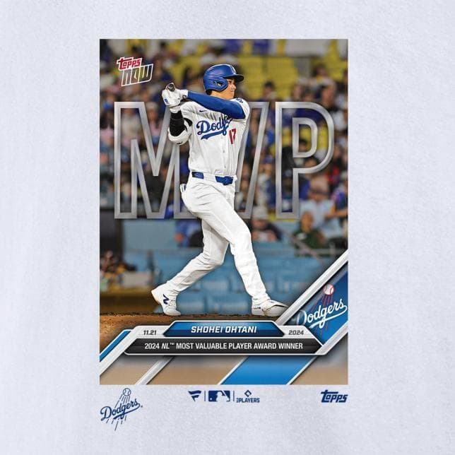 大谷翔平 838枚限定 topp MVP 公式 Tシャツ　Lサイズ