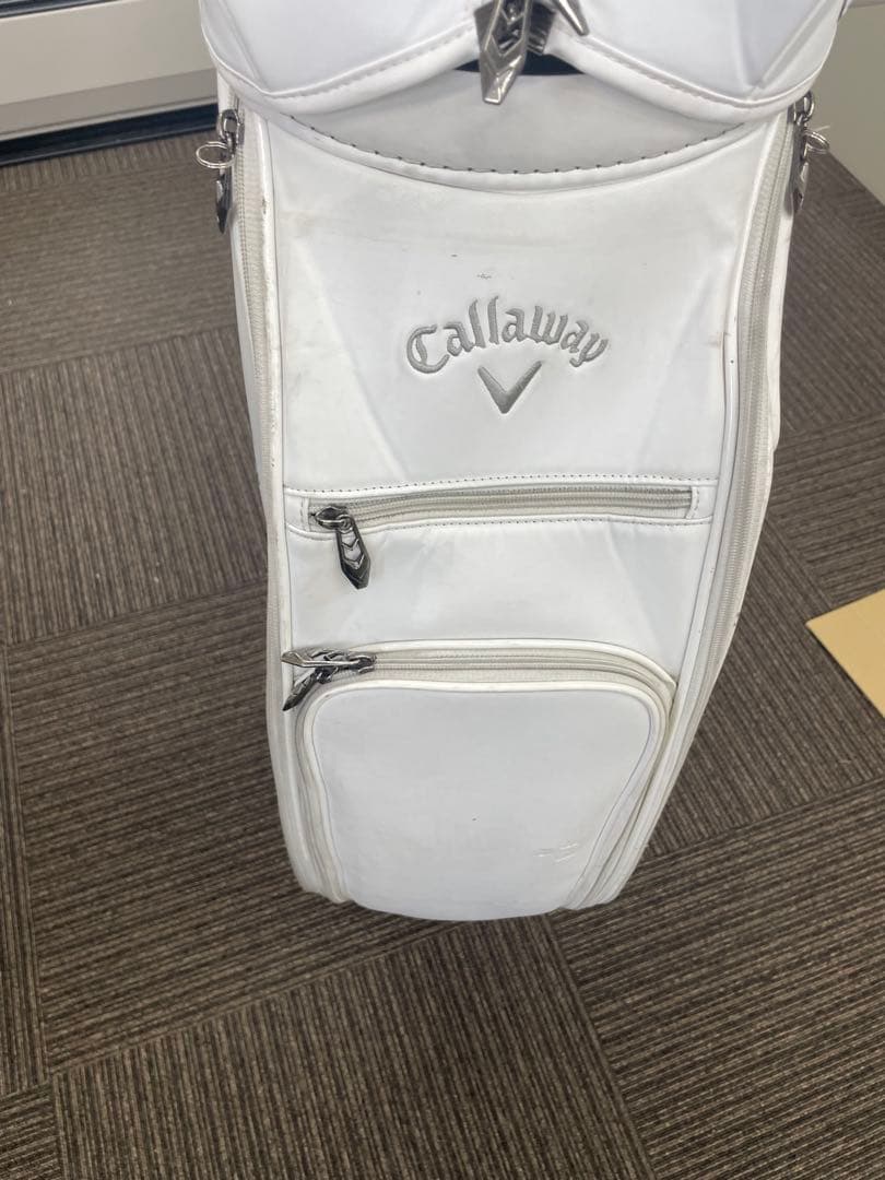 CALLAWAY キャディバッグ ホワイト 9.5