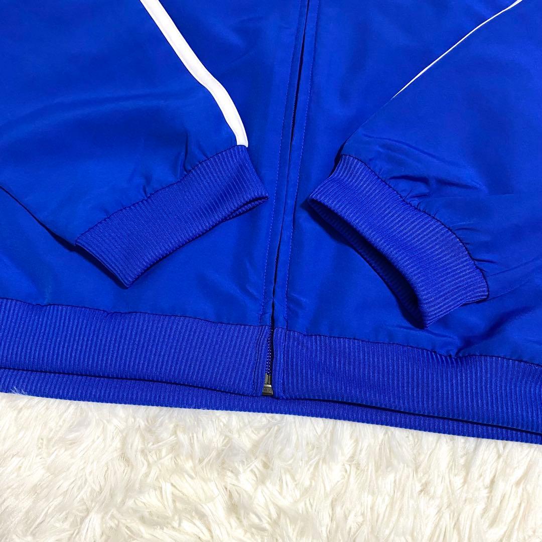 アディダス　ジャージ　セットアップ　上下　トレーニング　青　ネイビー　XL M