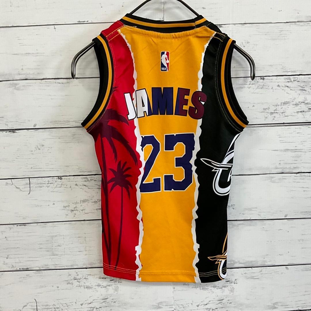 NBA レブロン ユニフォーム風タンク 0サイズ ナイキ キッズ