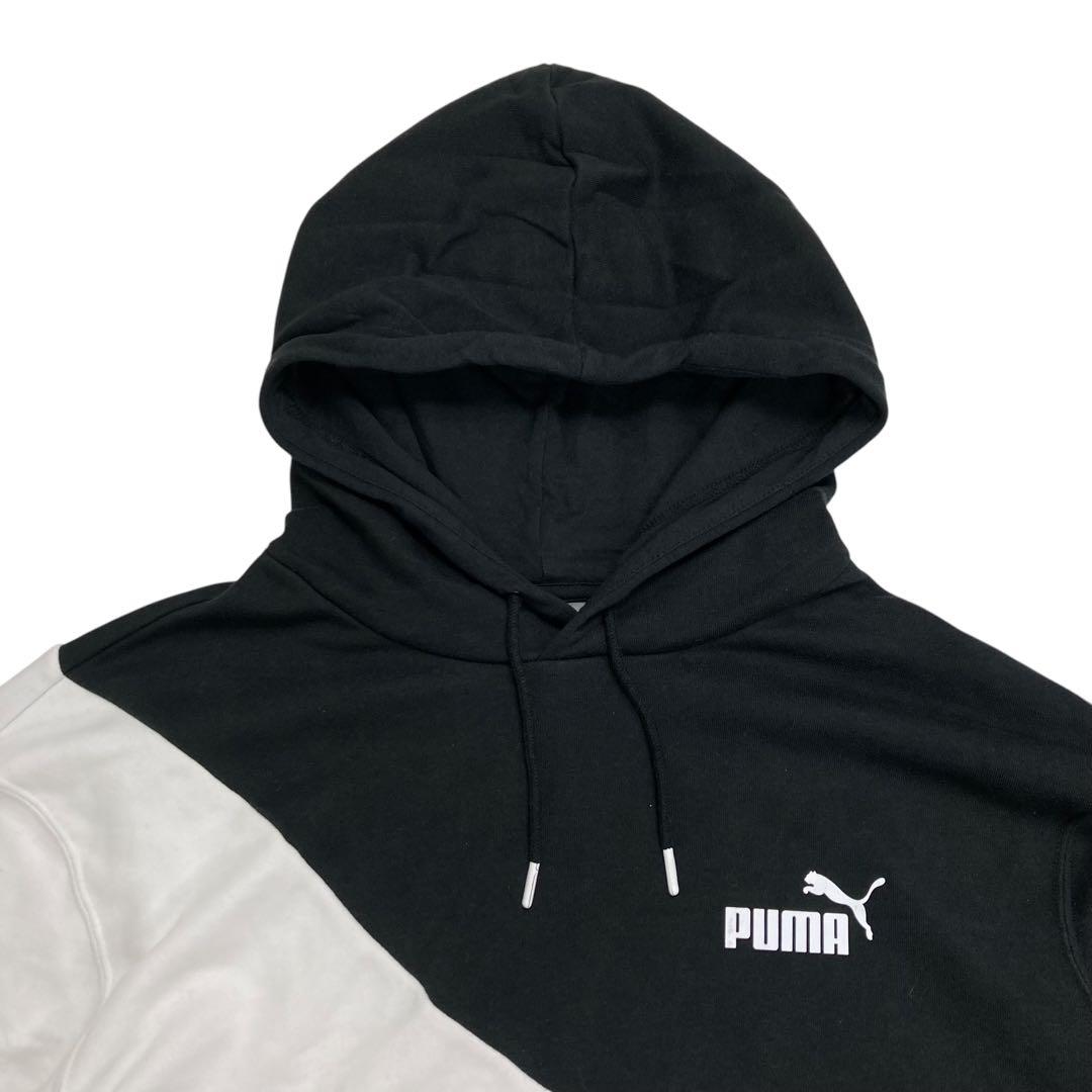01M672◯PUMA キャット パーカー スウェットパンツ セットアップ XL