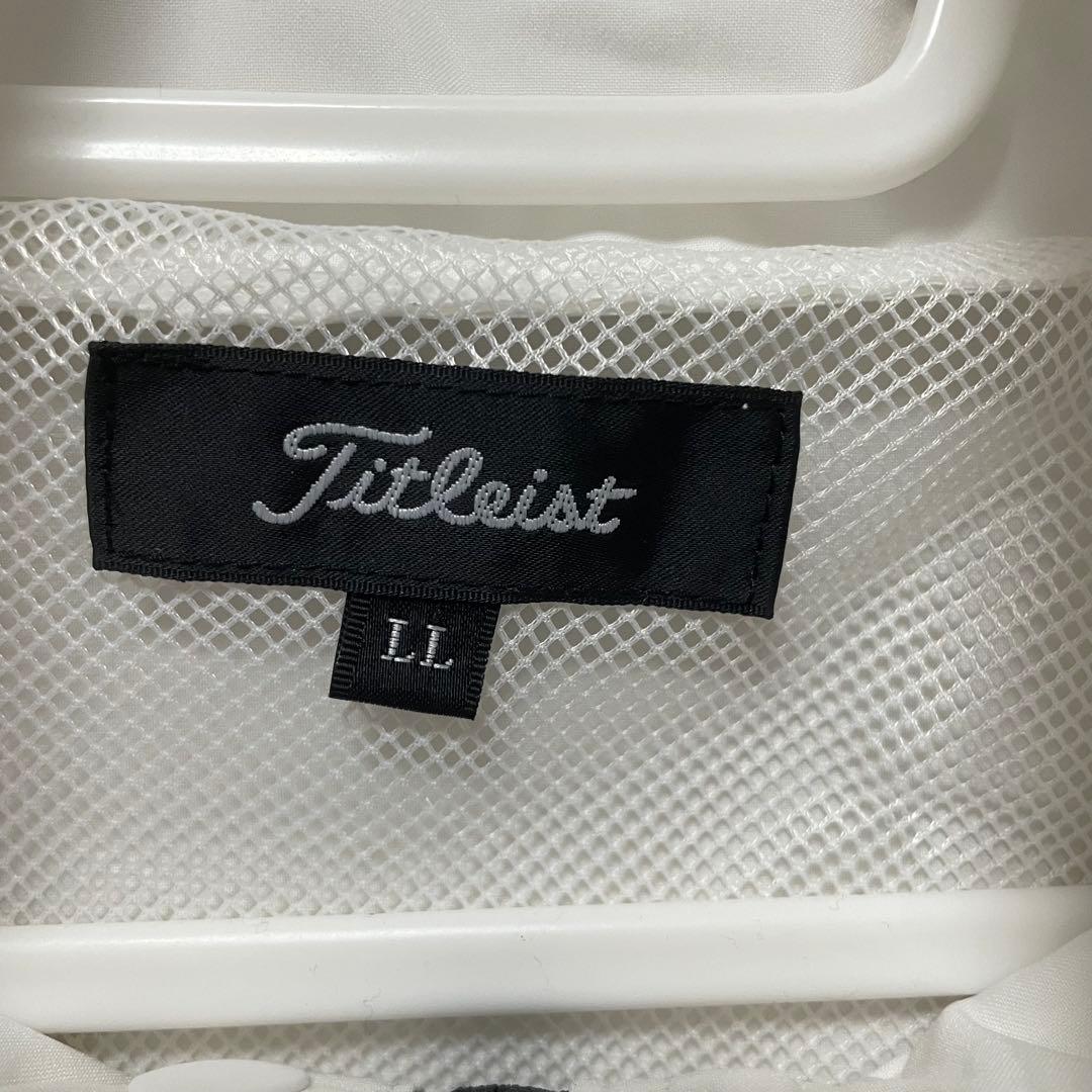 Titleist タイトリスト ホワイト ショートスリーブジャケット