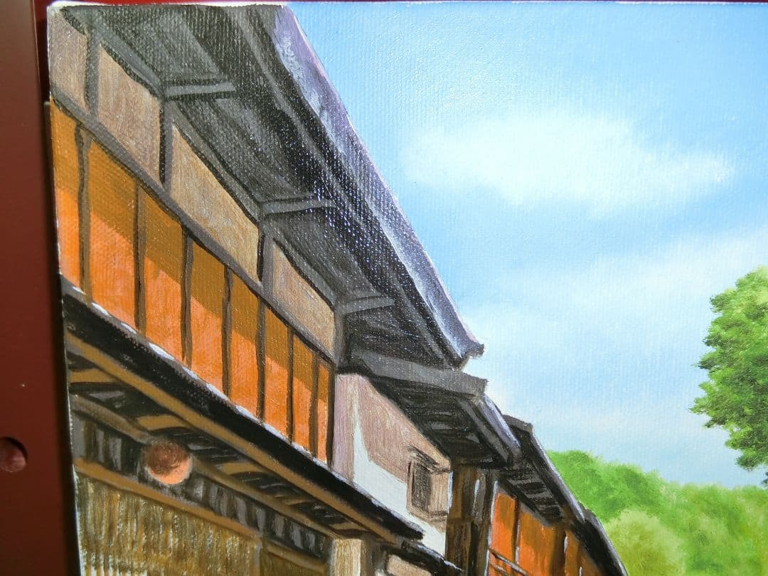 【ART】朝隈敏彦真筆(妻籠宿)4号