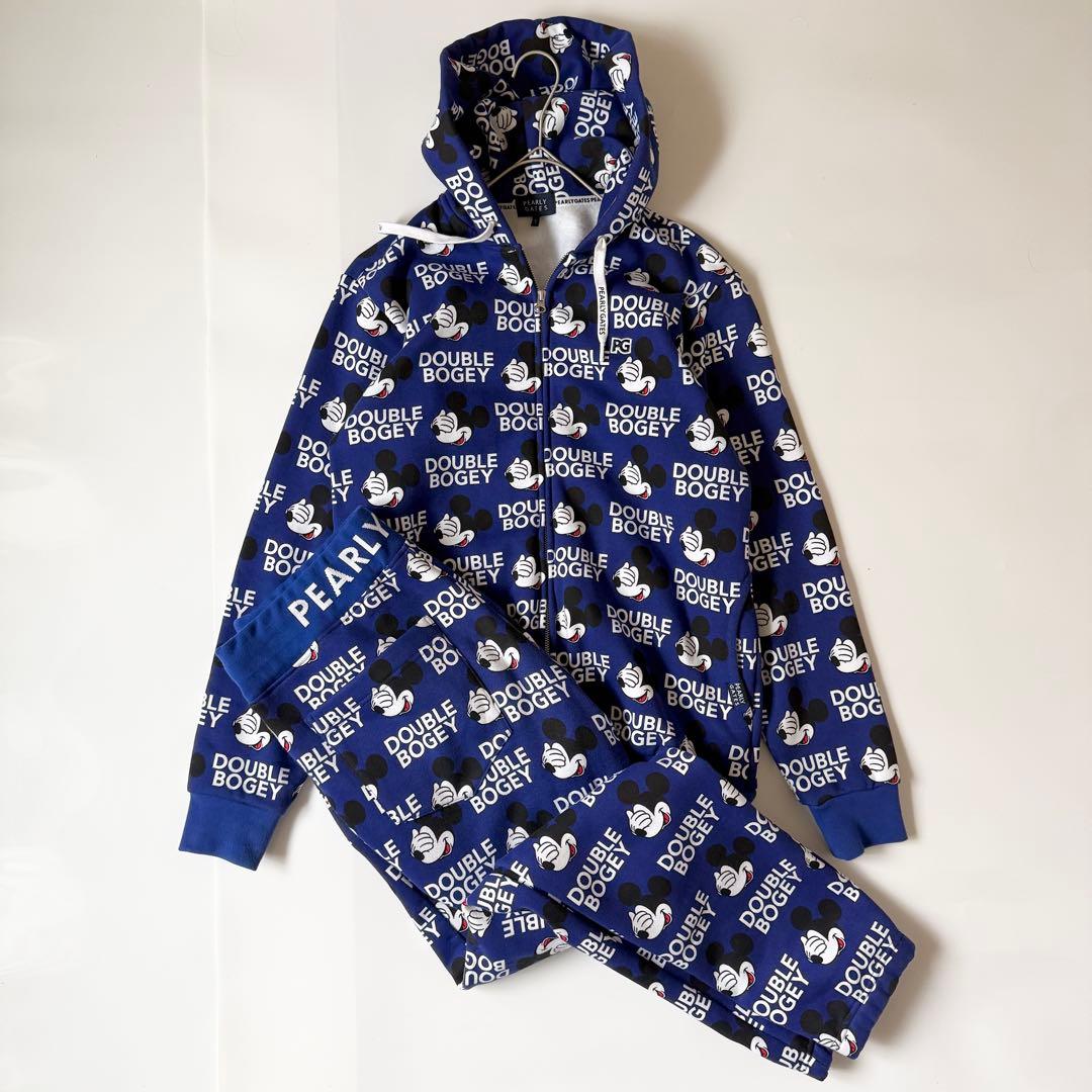 PEARLYGATES×DISNEY MICKEY コラボ セットアップ　メンズ