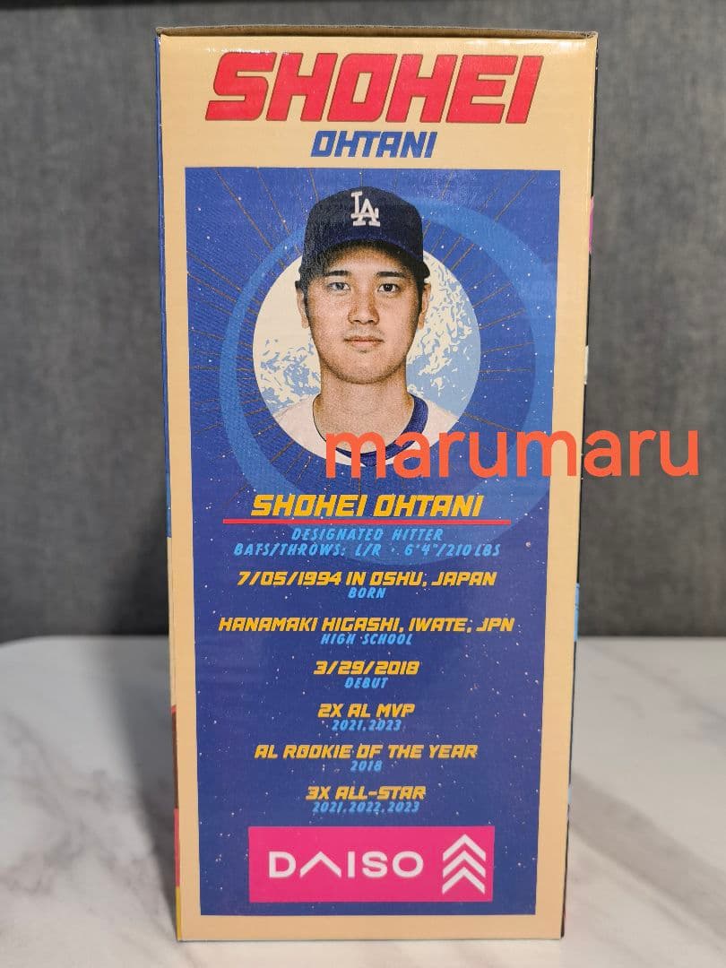 [本物]8月28日来場者限定 大谷翔平&デコピン ボブルヘッド ドジャース ⑦