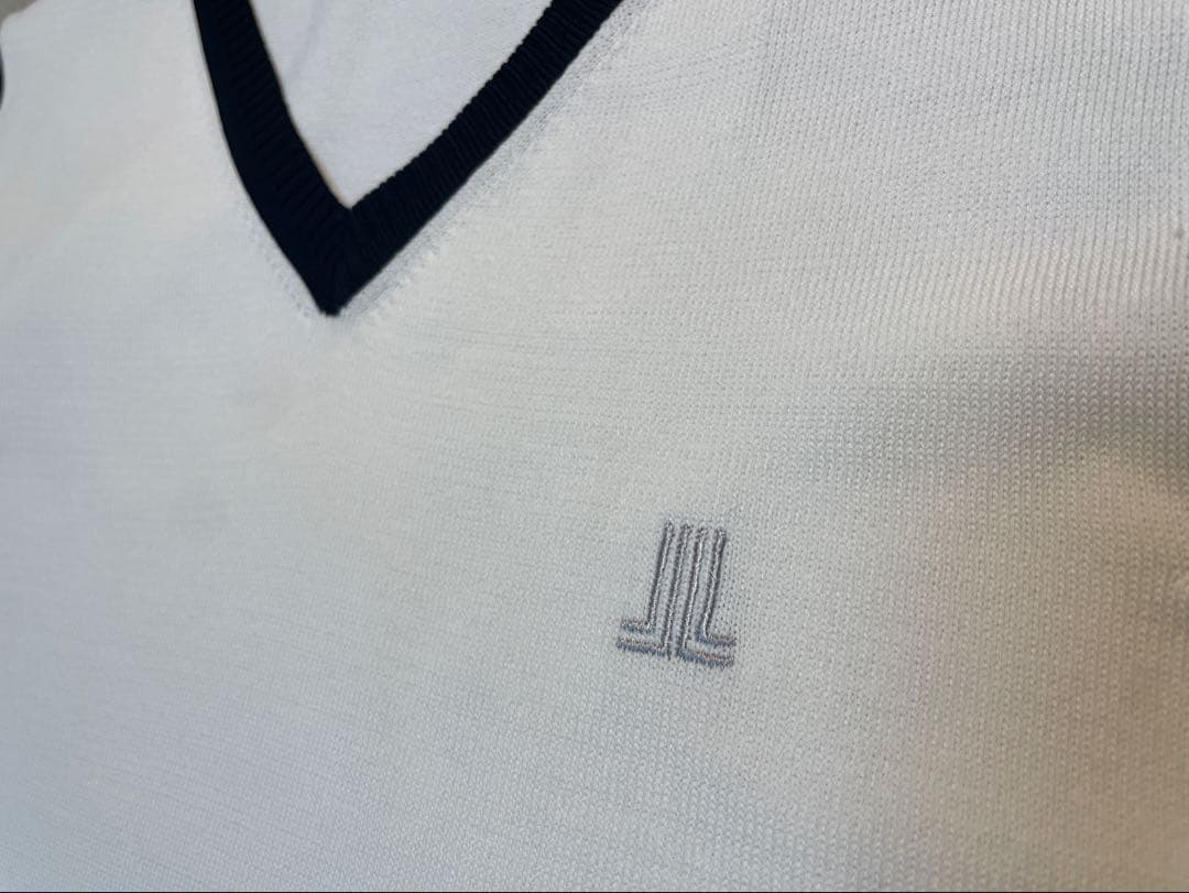 LANVIN SPORT ランバン スポール　レディースゴルフウェア　ベスト白