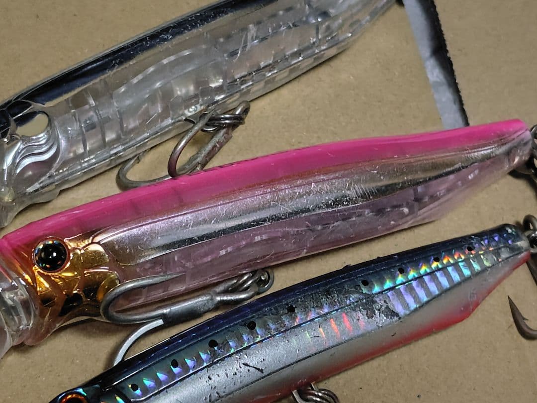 オフショアルアー7点セット　シイラ　カツオ　キハダマグロ