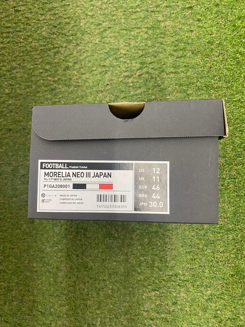 新品未使用MIZUNO MORELIA NEO3 JAPAN30.0cm