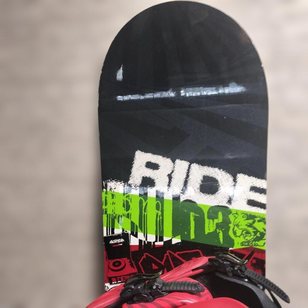 【シーズン最終価格】RIDE AGENDA 158cm × FLUX セット